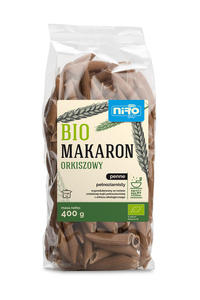 Bio Makaron penoziarnisty orkiszowy PENNE (400g) - 2877702351