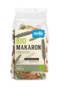 Bio Makaron orkiszowy JEYKI KOLOROWE (250 g) - 2877702357