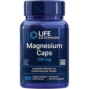 MAGNEZ - Magnesium LifeExtension (100 kapsuek) - 2877702444