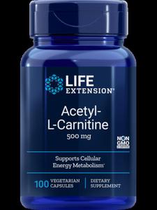 Acetylo-L-Karnityna LifeExtension (100 kapsuek) - 2877702446