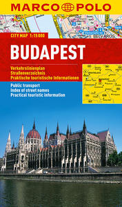 Budapest / Budapeszt Plan Miasta - 2822176972