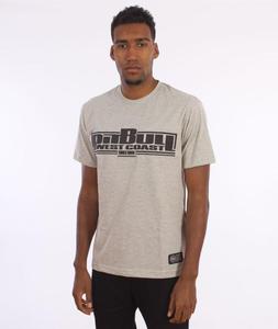 Pit Bull West Coast-Basic Pit Bull T-shirt Grey Melange - 2836778695