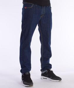 Unhuman-Klasyk Stretch Slim Spodnie Jeans Blue - 2838467511