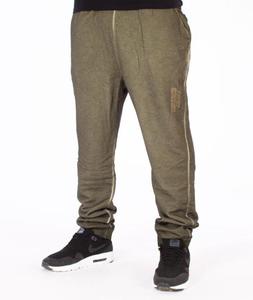 Backyard Cartel-Back 2 Black Sweatpants Spodnie Dresowe Oliwkowe - 2844148190