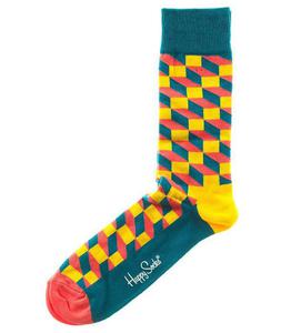 Happy Socks-Filled Optic Skarpety [FO01-2000] - 2845262331