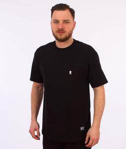 Grizzly-OG Embroidered Pocket T-Shirt Black - 2847832328