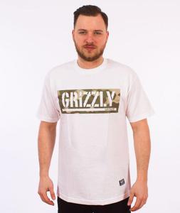 Grizzly-Sycamore Box Logo T-Shirt White - 2847832331