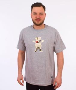 Grizzly-Trail Map OG Bear T-Shirt Heather Grey - 2847832337