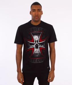 Pit Bull West Coast-Skull Cross T-Shirt Czarny - 2848520307