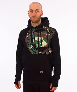 Pit Bull West Coast-Urban Camo Black Hoodie Bluza Kaptur Czarny - 2856702394