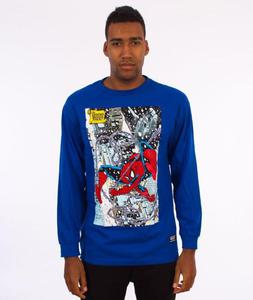 Grizzly-Spiderman Cover Longsleeve Royal Blue - 2858147742