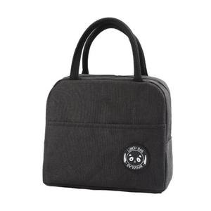 Torba Termiczna LUNCH BOX niadaniowa Kosz Piknik Czarna - 2873365984