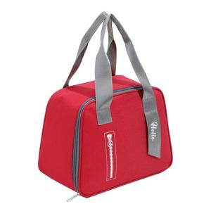 Torba Termiczna LUNCH BOX Na Jedzenie Praca Szkoa Czerwona - 2873365989