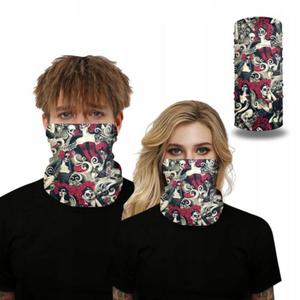 Maska Kominiarka Komin Tuba Chusta Bandana Vinatge - 2873366120