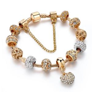 Bransoletka Moduowa Zota 20 cm Charms Beads - 2873365448