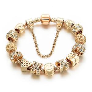 Bransoletka Zota Moduowa Charms Beads - 2873365521