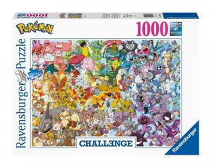 Pokemon - Puzzle 1000 el. Challenge Ravensburger - 2872318867