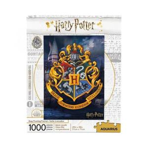 Harry Potter - Puzzle 1000 el. herb Hogwart - 2877548783
