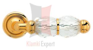 Klamka CRYSTAL 103 w kolorze OZ pozacany byszczcy