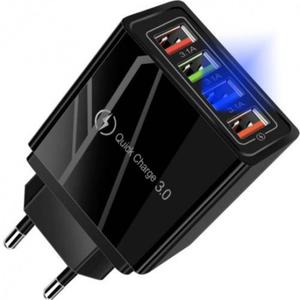 Szybka adowarka sieciowa 4x USB 3.0 Quick Charge do smartfona - 2870616524