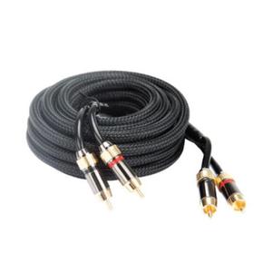 Kabel RCA 5 metrw do wzmacniacza ze sterowaniem sygnaowy przewody sygnaowe chinch - 2850927523