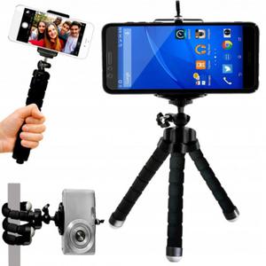 Elastyczny statyw uchwyt na telefon smartfon aparat kamer TRIPOD - 2864087953