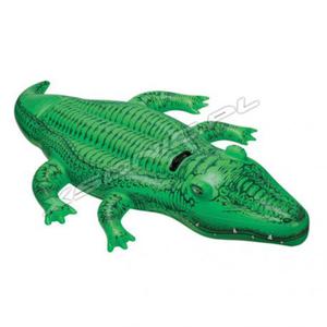 Dmuchany aligator do pywania 168 x 86 cm jednoosobowy INTEX 58546 - 2877382531