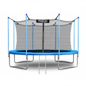 Trampolina ogrodowa 14ft 435 cm dla dzieci siatk wewntrzn - 2870003250