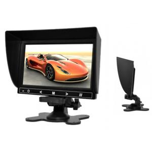 Monitor samochodowy 7 cali do podgladu z kamery cofania 2x wejcie video 4PinQuad - 2870002765