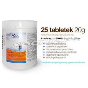 Chemochlor 0,5kg tabletki multifunkcyjne preparat do staej dezynfekcji wody basenowej - 2852101319