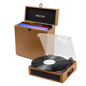 Gramofon Fenton RP170 z Bluetooth etui case na pyty winylowe RCA - 2863227254