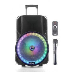 Kolumna mobilna na kkach LED 12'' USB BT MIC FM PARTY-12RGB - 2860917392