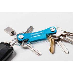 Key master organizer zapicie do kluczy brelok niebieski czarny - 2858607178