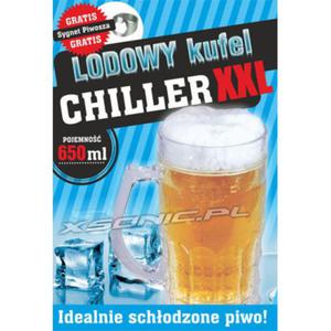 Lodowy kufel na piwo XXL CHILLER 650 ml do mroenia - 2860918002