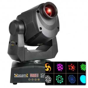 Gowa ruchoma LED BeamZ IGNITE60 DMX Gobo stroboskop efekt tczy