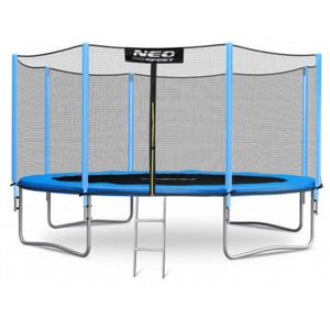 Trampolina ogrodowa 15ft 465 cm z zewntrzn siatk ochronn drabinka - 2870003256