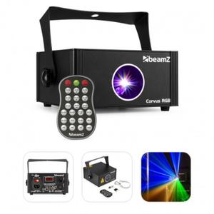 Laser Corvus RGB Beamz penokolorowy efekt wietlny - 2874517718