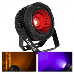 Reflektor LED PAR COB50 BeamZ owietlenie sceniczne auto DMX - 2877732737