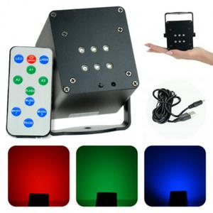 Bateryjny efekt owietleniowy LED TINYLED-RGB-STROBE - 2877732748