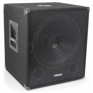 Subwoofer aktywny Vonyx SWA15 600W 15" estradowy Top hat - 2850927571