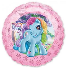 Balon foliowy okrgy 18" My Little Pony - 2862984106