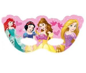 Maseczki papierowe Disney Princess, 6 szt. - 2865135558