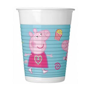 Kubeczki Peppa Pig (200 ml), 8 szt. - 2868392581