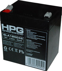 Akumulator elowy HPG 12V 4.5Ah - 2822918259