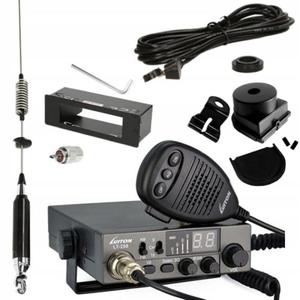 CB RADIO 12/24V do TIR BUS Antena 106 + Uchwyt - 2860605677