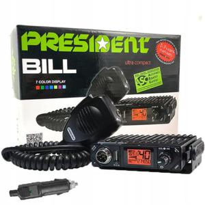 CB RADIO PRESIDENT BILL ASC ANL 7 kolorw AM/FM - 2865170200