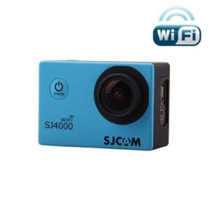 Kamera sportowa SJCAM SJ4000 WiFi Niebieski - 2824450763