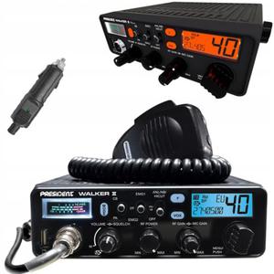 CB RADIO PRESIDENT WALKER II ASC Miernik SWR USB - 2860605500