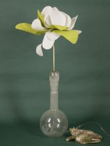 Lampa Kwiat na podstawie szklanej JAPONKA - 2822984058