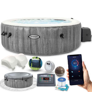 Dmuchane SPA Jacuzzi z hydromasaem 196x71 cm 4 os. INTEX 28440 - 2877903161